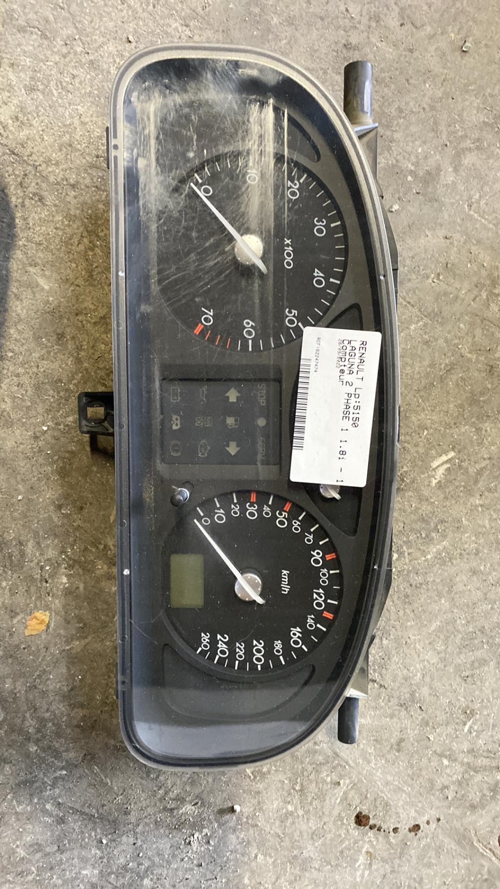 Compteur RENAULT LAGUNA 2 PHASE 1 Essence - 1