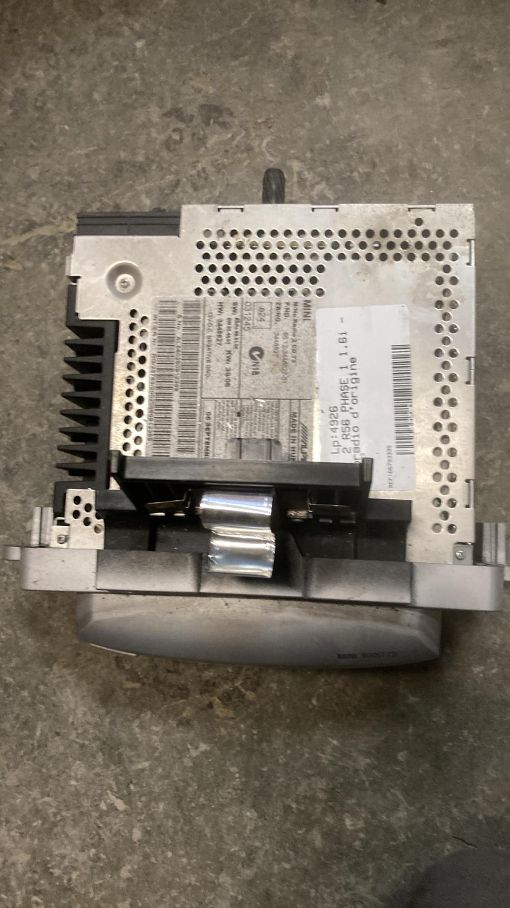 Autoradio d'origine MINI MINI 2 R56 PHASE 1 Essence - 1
