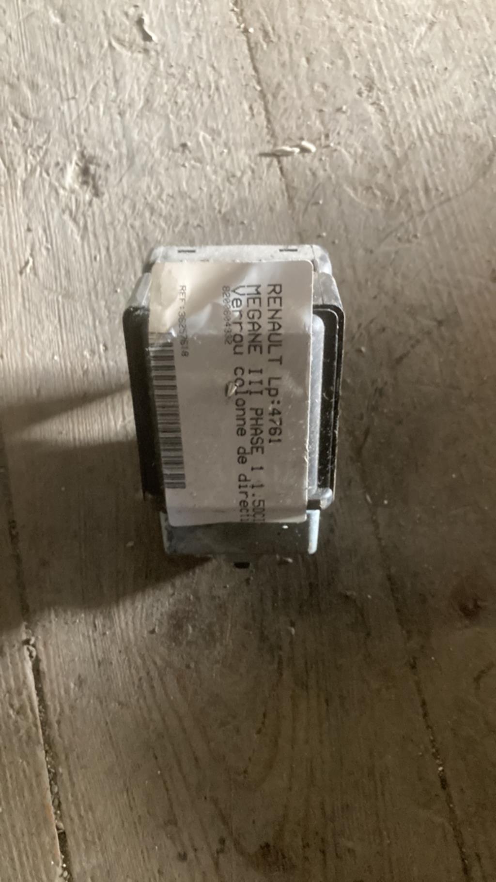 Verrou colonne de direction RENAULT MEGANE 3 PHASE 1 Diesel - 1