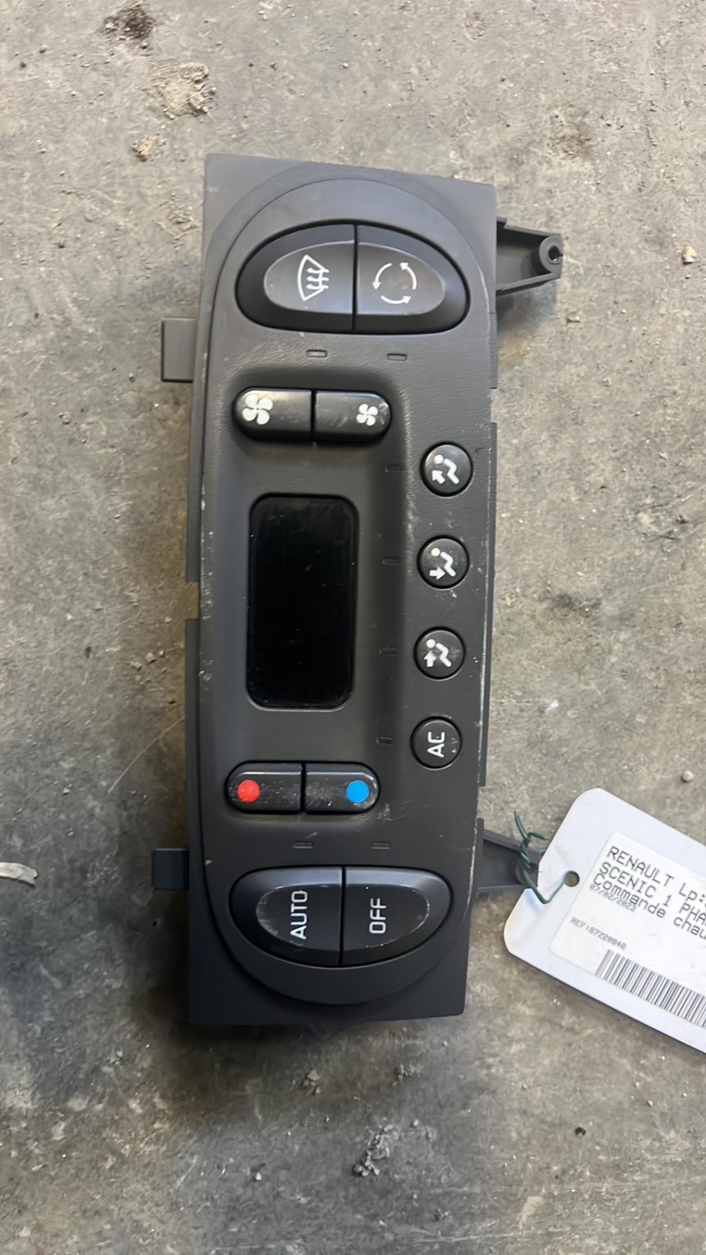 Commande chauffage RENAULT SCENIC 1 PHASE 2 Diesel - 1