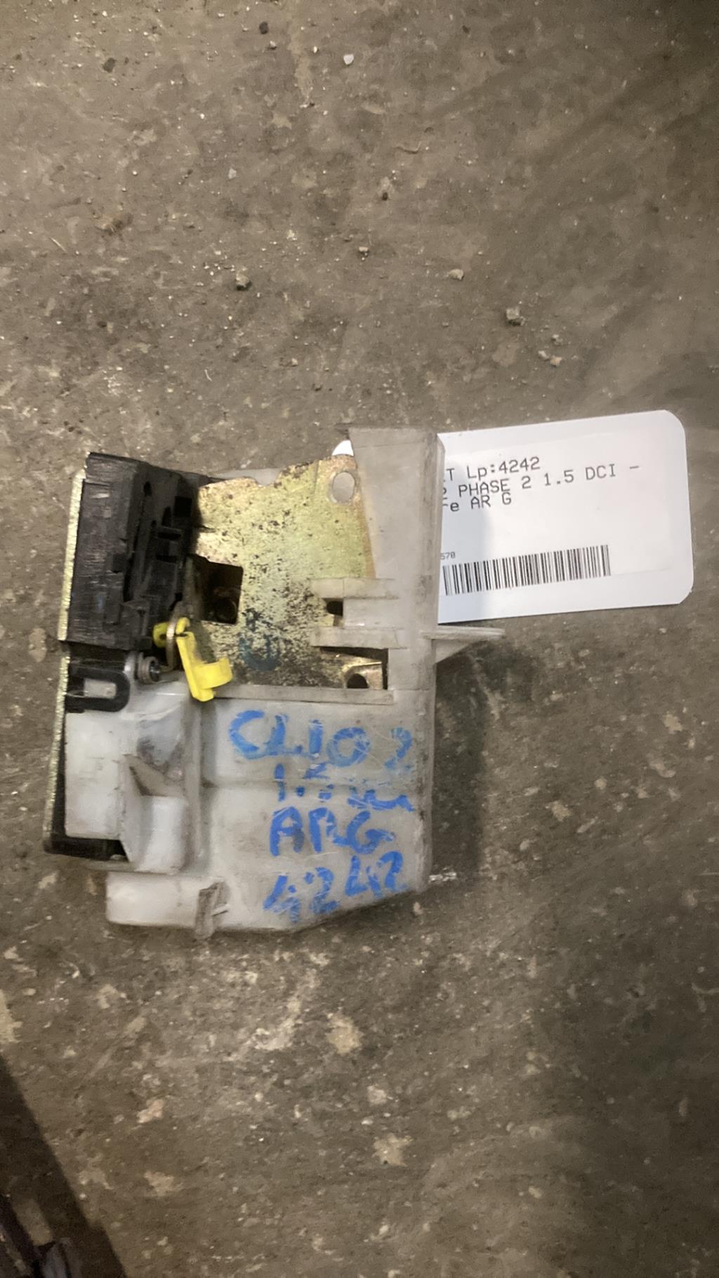 Serrure arriere gauche RENAULT CLIO 2 PHASE 2 Diesel - 1