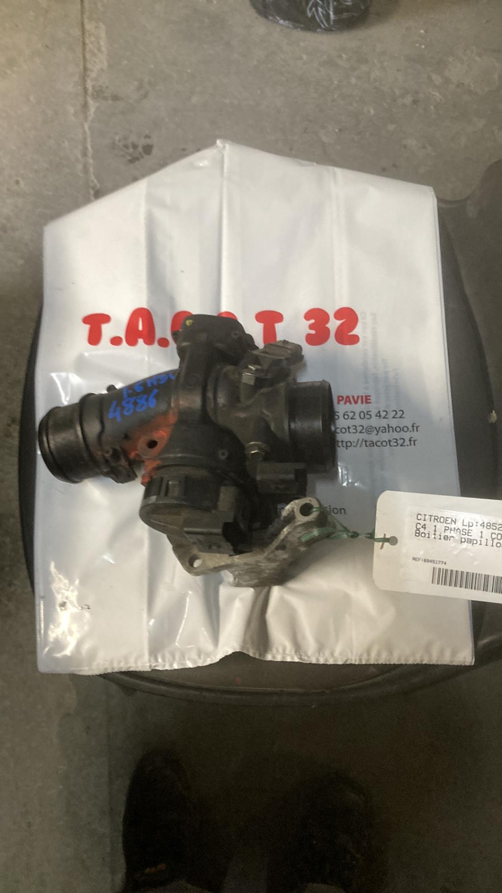 Boitier papillon CITROEN C4 1 PHASE 1 COUPE Diesel - 1