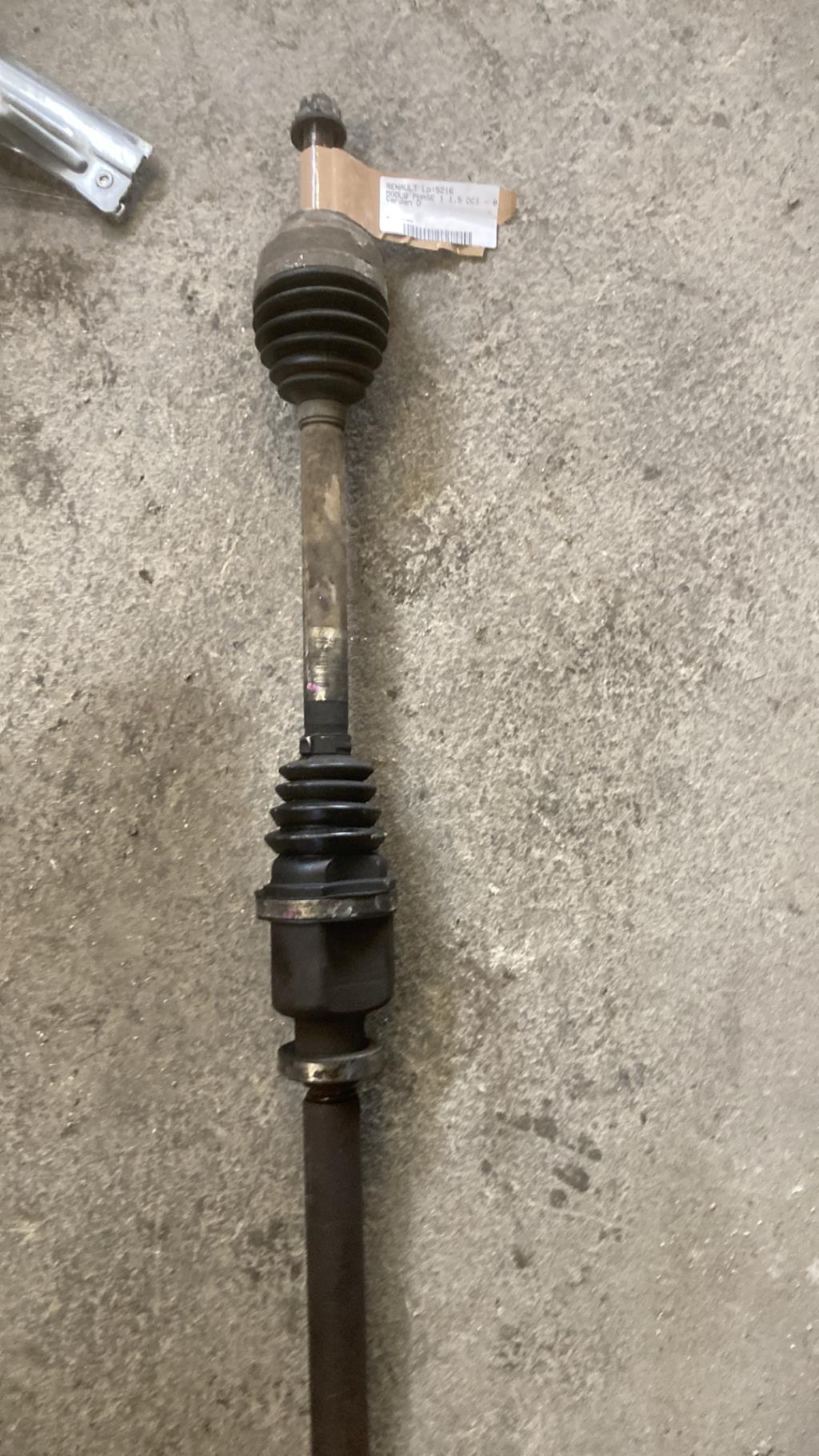 Cardan droit (transmission) RENAULT MODUS PHASE 1 Diesel - 1
