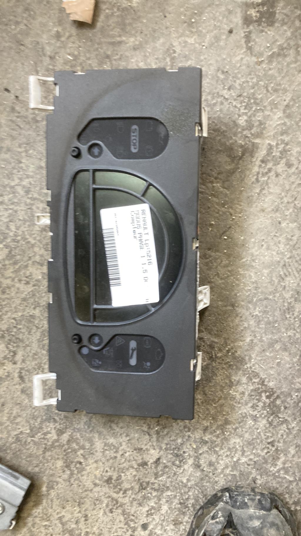 Compteur RENAULT MODUS PHASE 1 Diesel - 1