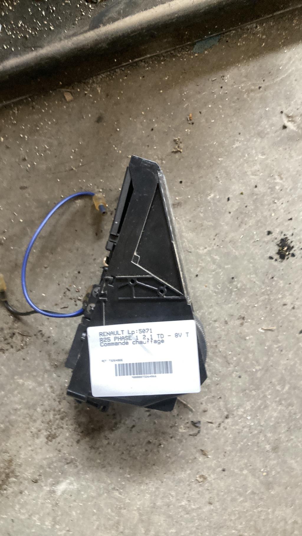 Commande chauffage RENAULT R25 PHASE 1 Diesel - 1