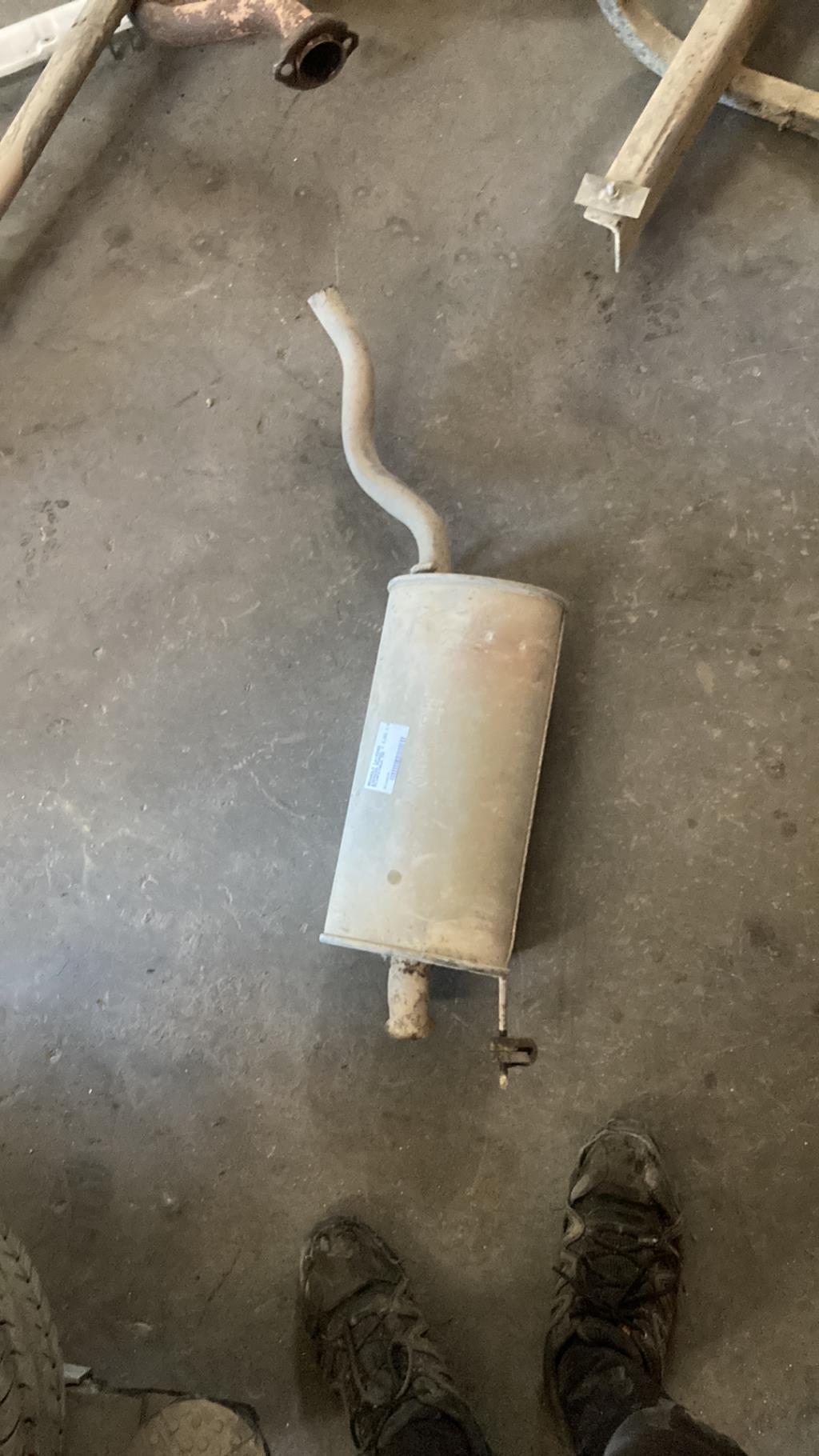 Silencieux arriere (echappement) RENAULT EXPRESS PHASE 1 Diesel - 1