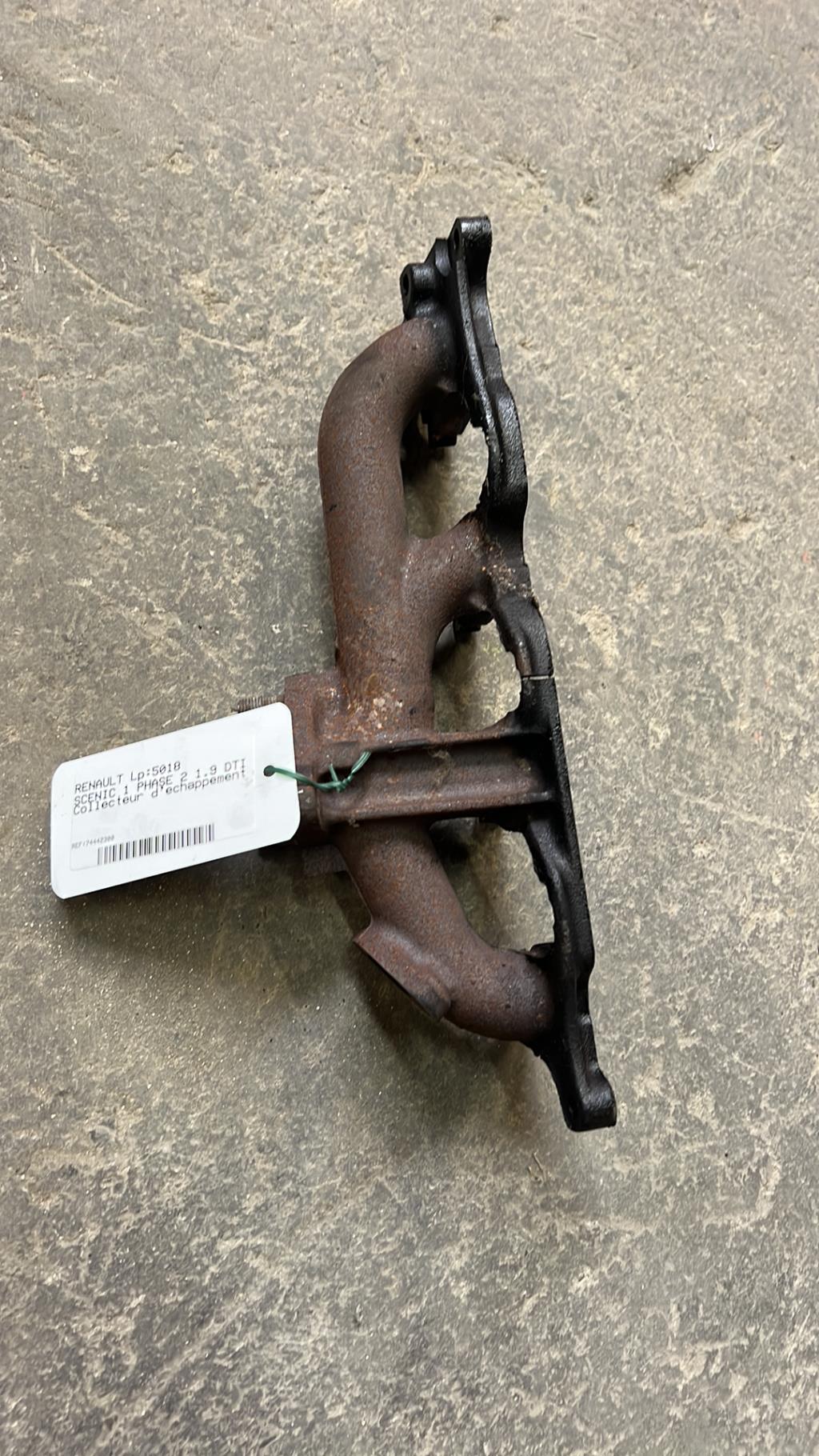 Collecteur d'echappement RENAULT SCENIC 1 PHASE 2 Diesel - 1