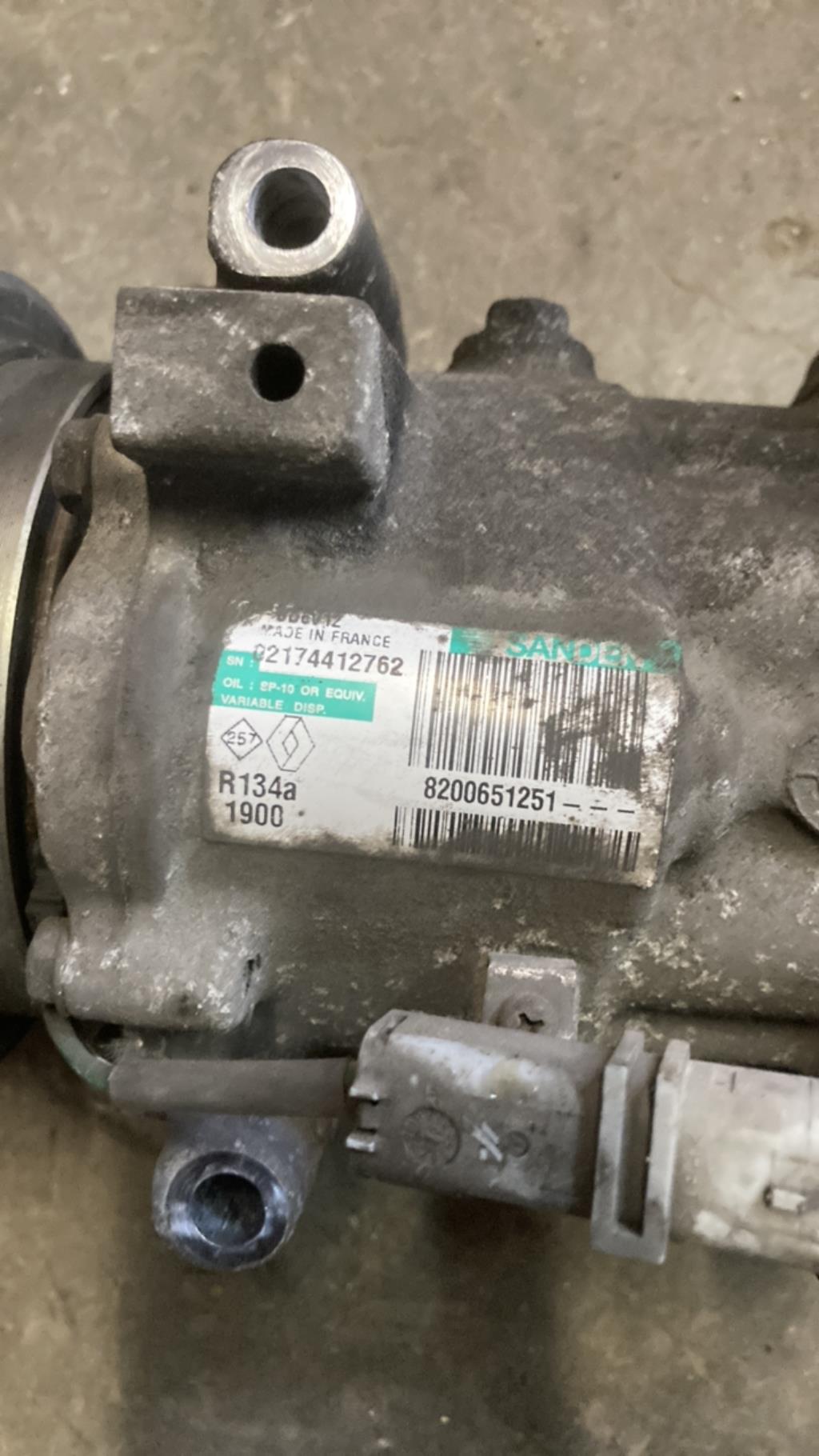Compresseur clim RENAULT CLIO 3 PHASE 1 Diesel - 1