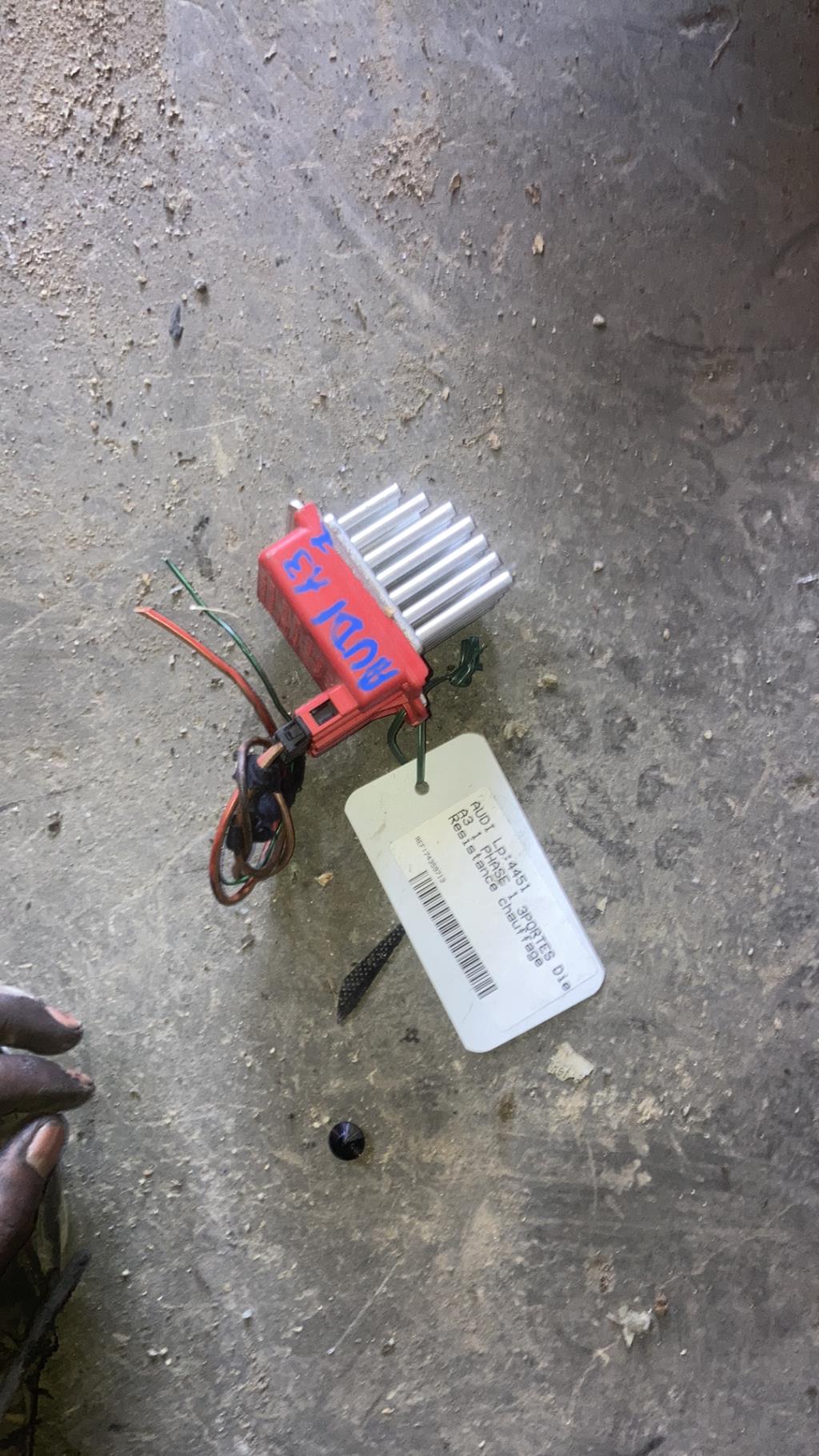 Resistance chauffage AUDI A3 1 PHASE 1 Diesel - 1