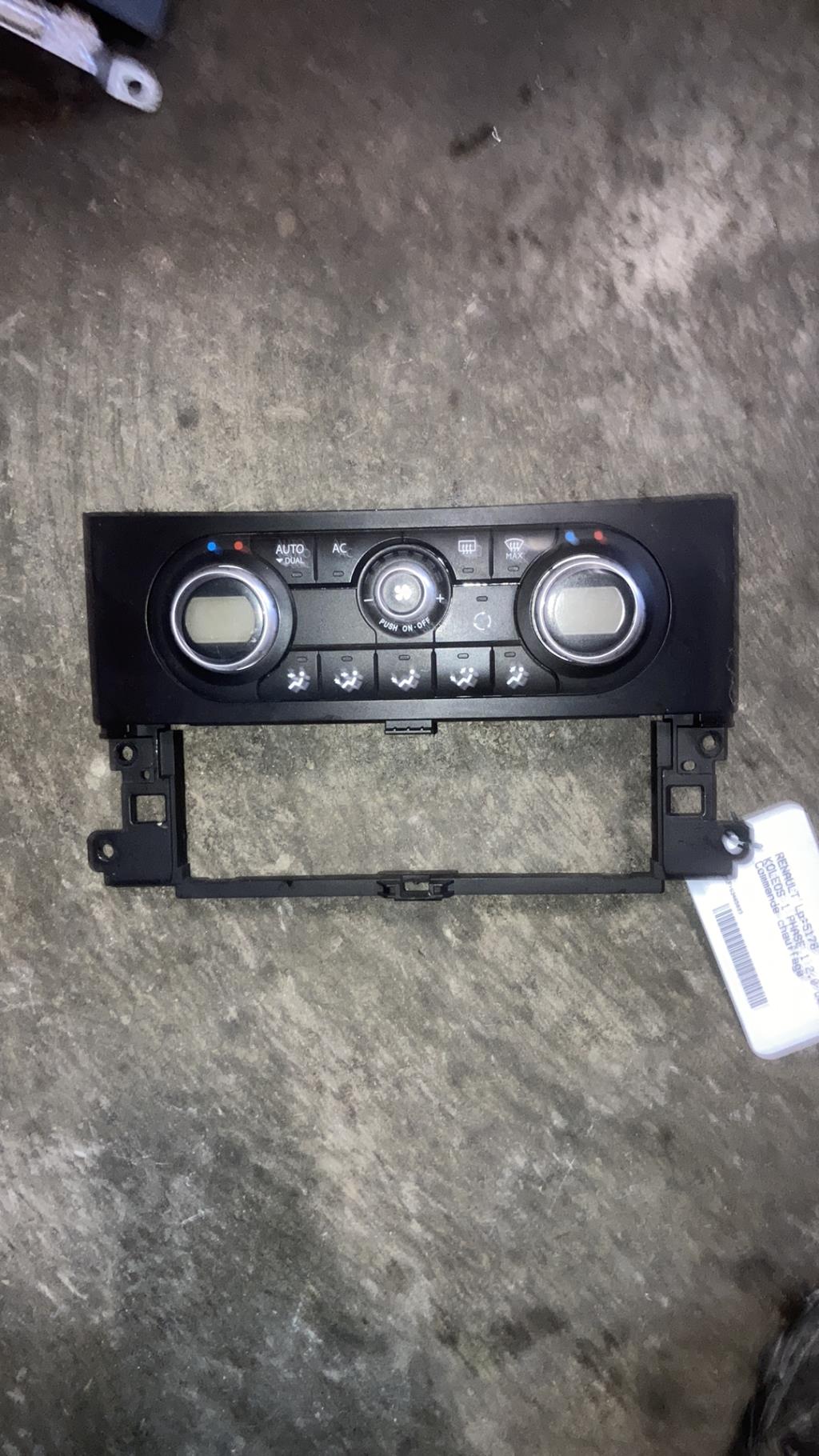 Commande chauffage RENAULT KOLEOS 1 PHASE 1 Diesel - 1