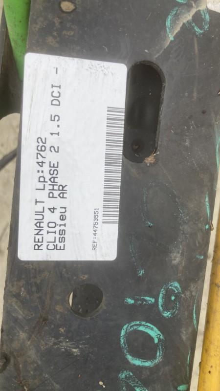 Essieu arriere RENAULT CLIO 4 PHASE 2 Diesel - 1