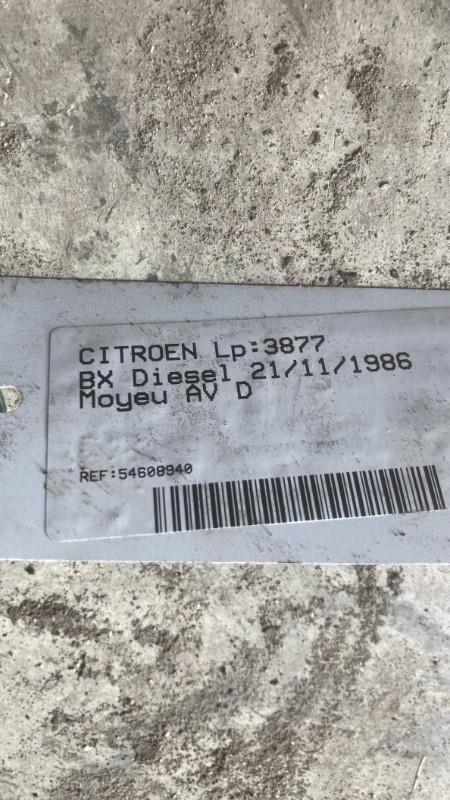 Moyeu avant droit CITROEN BX Diesel - 1