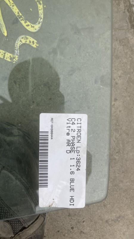 Vitre arriere droit CITROEN C4 2 PHASE 1 Diesel - 1