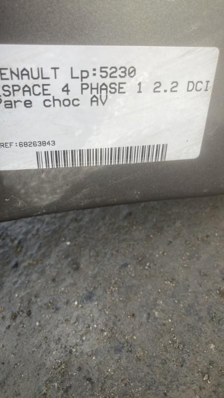 Pare choc avant RENAULT ESPACE 4 PHASE 1 Diesel - 1