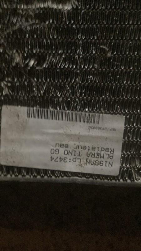Radiateur eau NISSAN ALMERA TINO PHASE 1 Diesel - 1