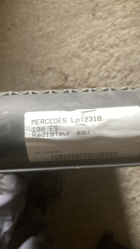 Radiateur eau MERCEDES 190 W201 PHASE 1  - 1
