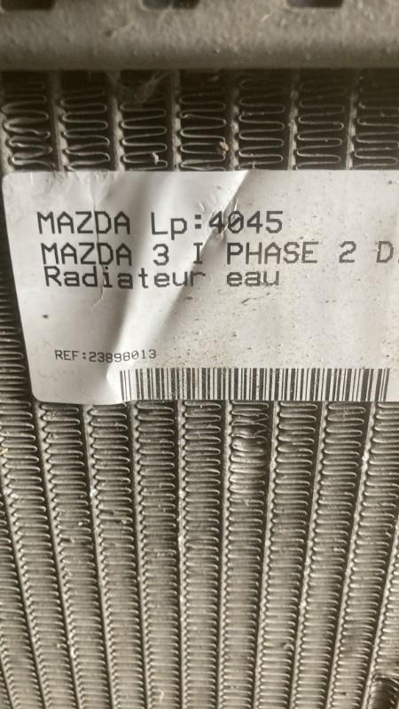 Radiateur eau MAZDA 3 1 PHASE 2 Diesel - 1