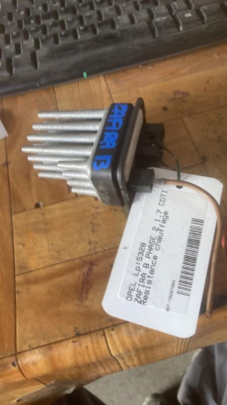 Resistance chauffage OPEL ZAFIRA B PHASE 2 Diesel - 1