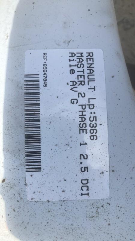 Aile avant gauche RENAULT MASTER 2 PHASE 1 Diesel - 1