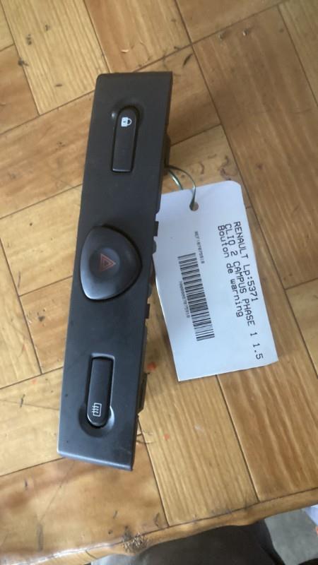 Bouton de warning RENAULT CLIO 2 CAMPUS PHASE 1 Diesel - 1