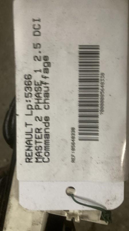 Commande chauffage RENAULT MASTER 2 PHASE 1 Diesel - 1