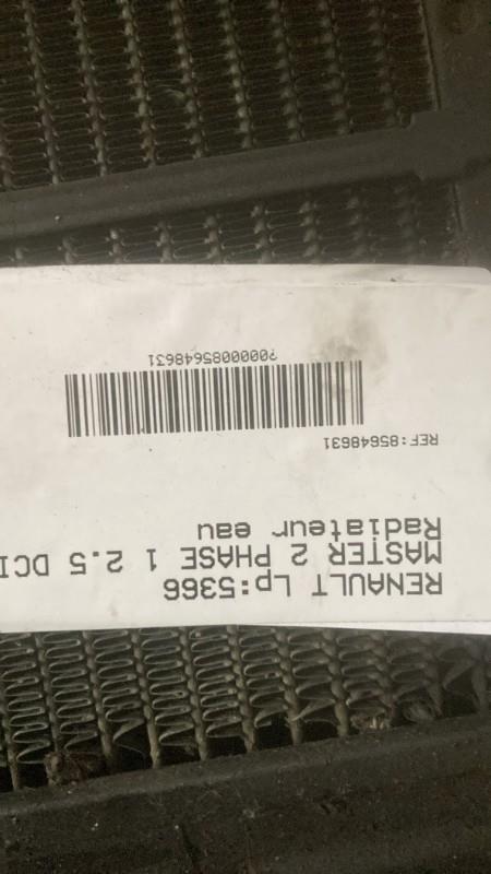 Radiateur eau RENAULT MASTER 2 PHASE 1 Diesel - 1