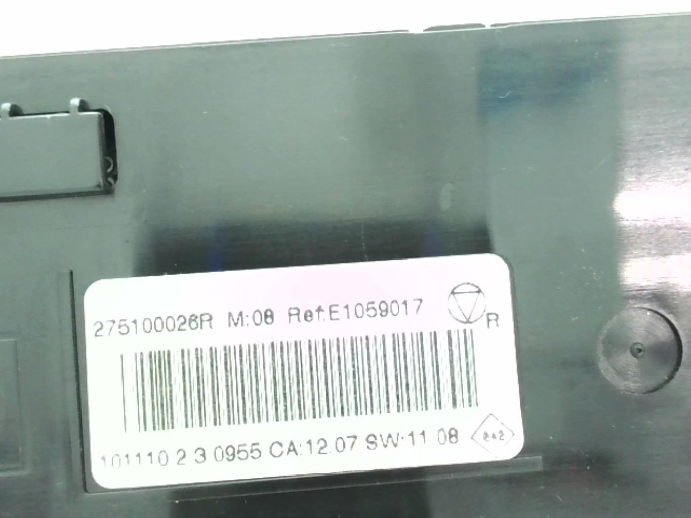 Commande chauffage RENAULT GRAND SCENIC 3 PHASE 1 Diesel - 1