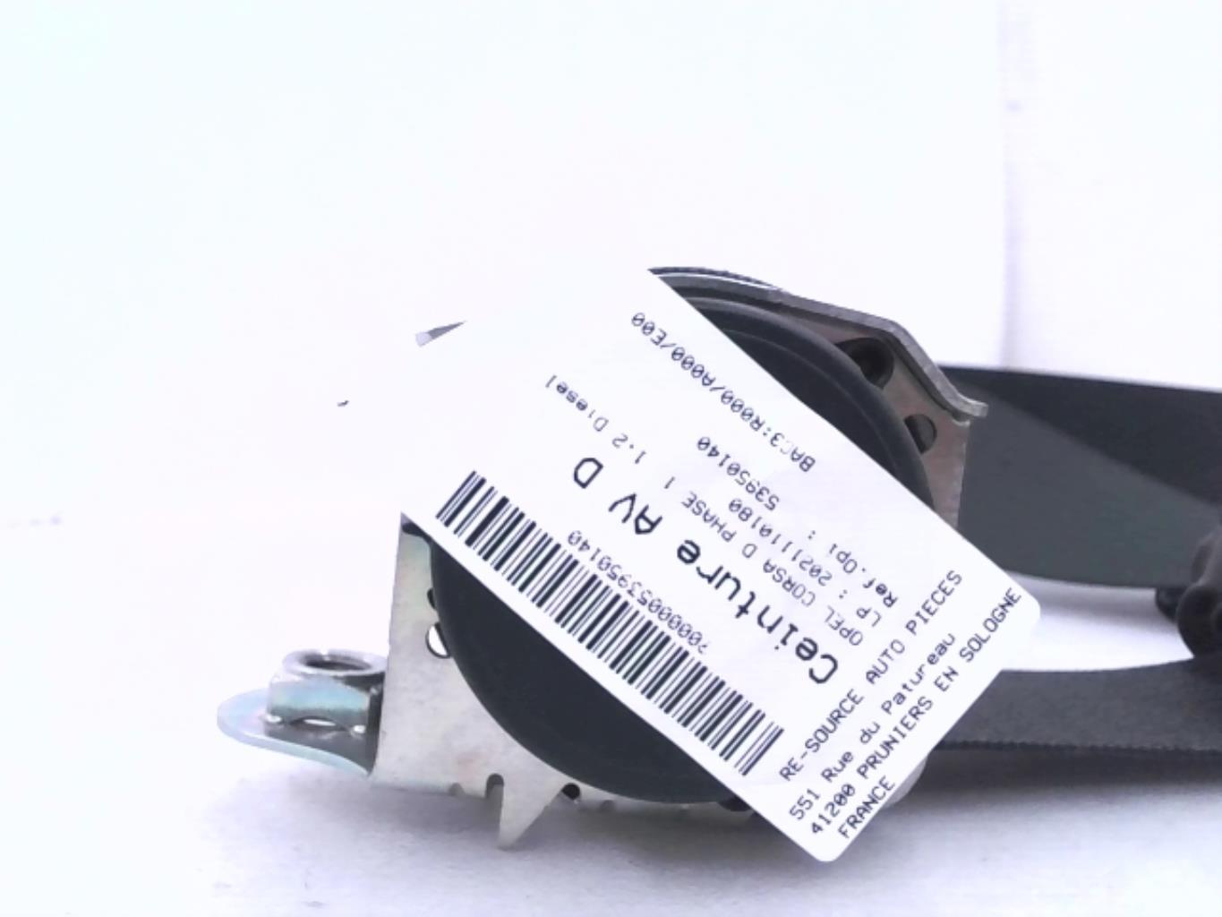 Ceinture avant droit OPEL CORSA D PHASE 1 Diesel - 1