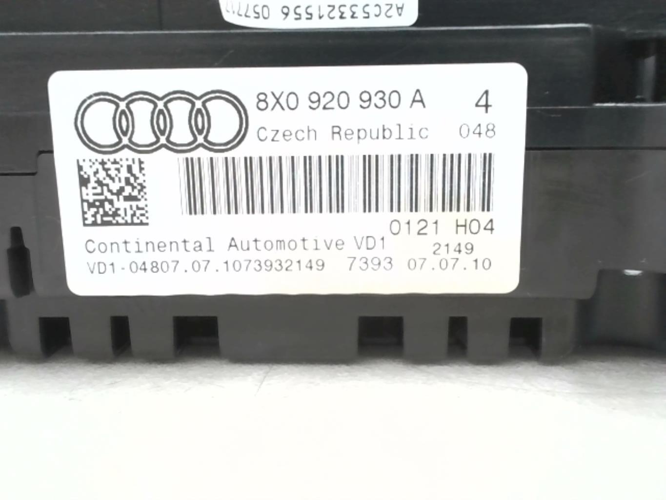 Compteur AUDI A1 PHASE 1 Diesel - 1