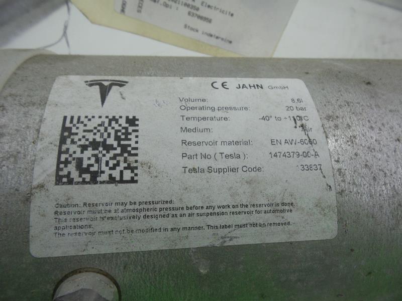 Reservoir TESLA MODEL X 5YJX PHASE 1 Electricité - 1