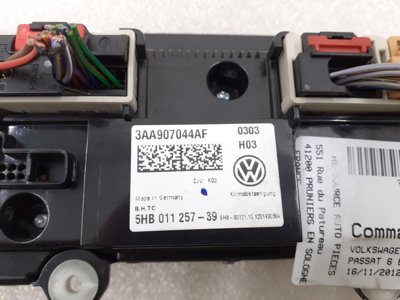 Commande chauffage VOLKSWAGEN PASSAT 6 BREAK Diesel - 1