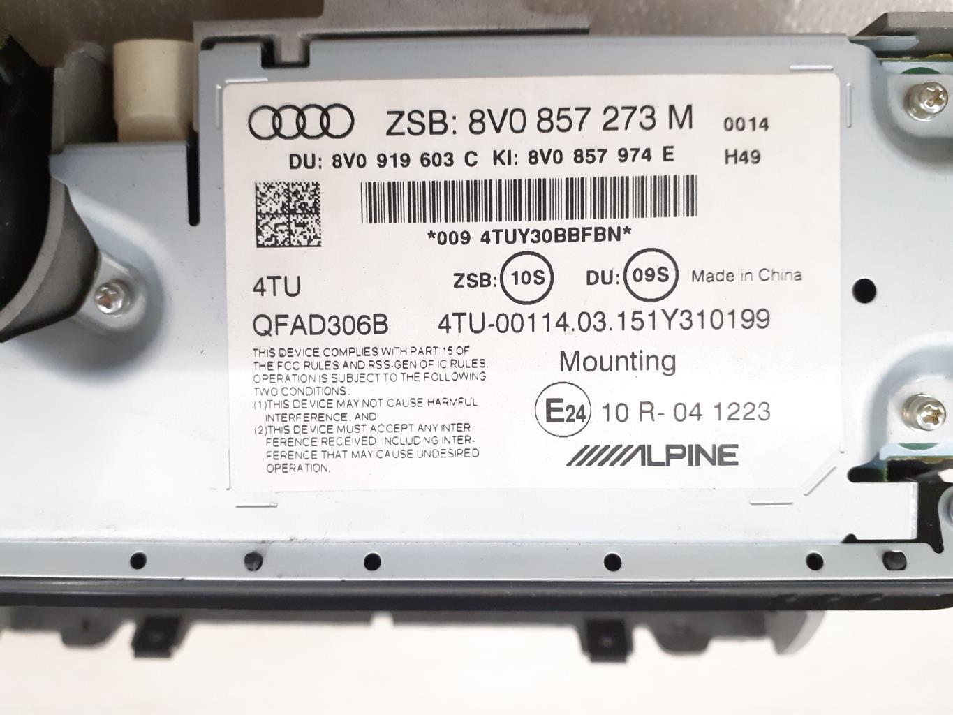 Ecran GPS AUDI A3 3 SPORTBACK PHASE 1 Diesel - 1