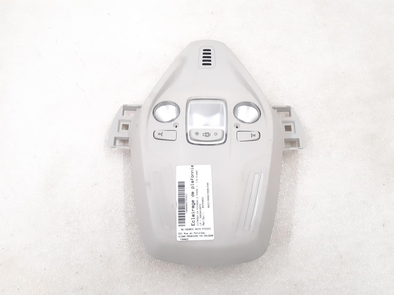Eclairage de plafonnier CITROEN C4 PICASSO 2 PHASE 1 Diesel - 1