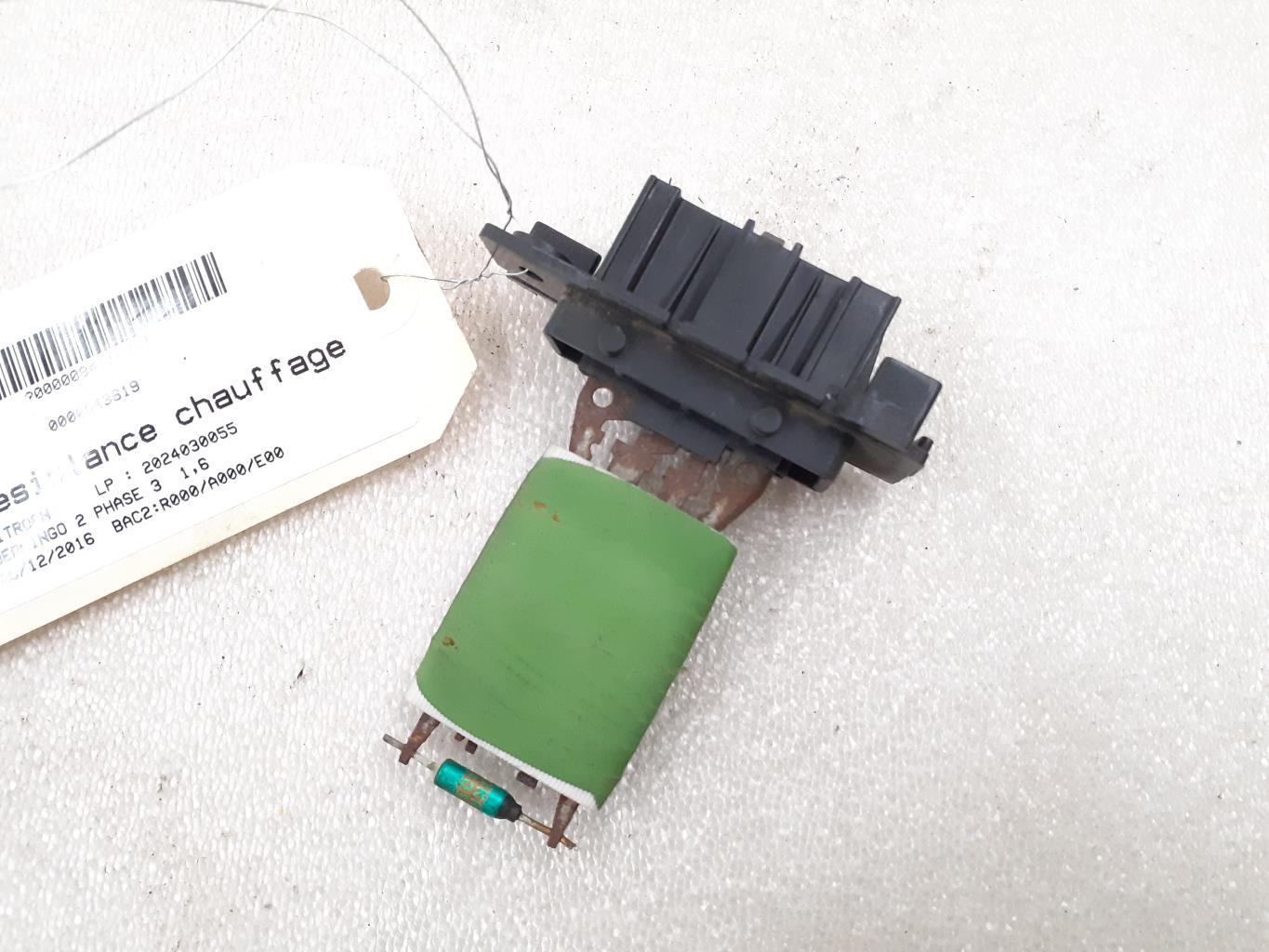Resistance chauffage CITROEN BERLINGO 2 PHASE 3 Diesel - 1
