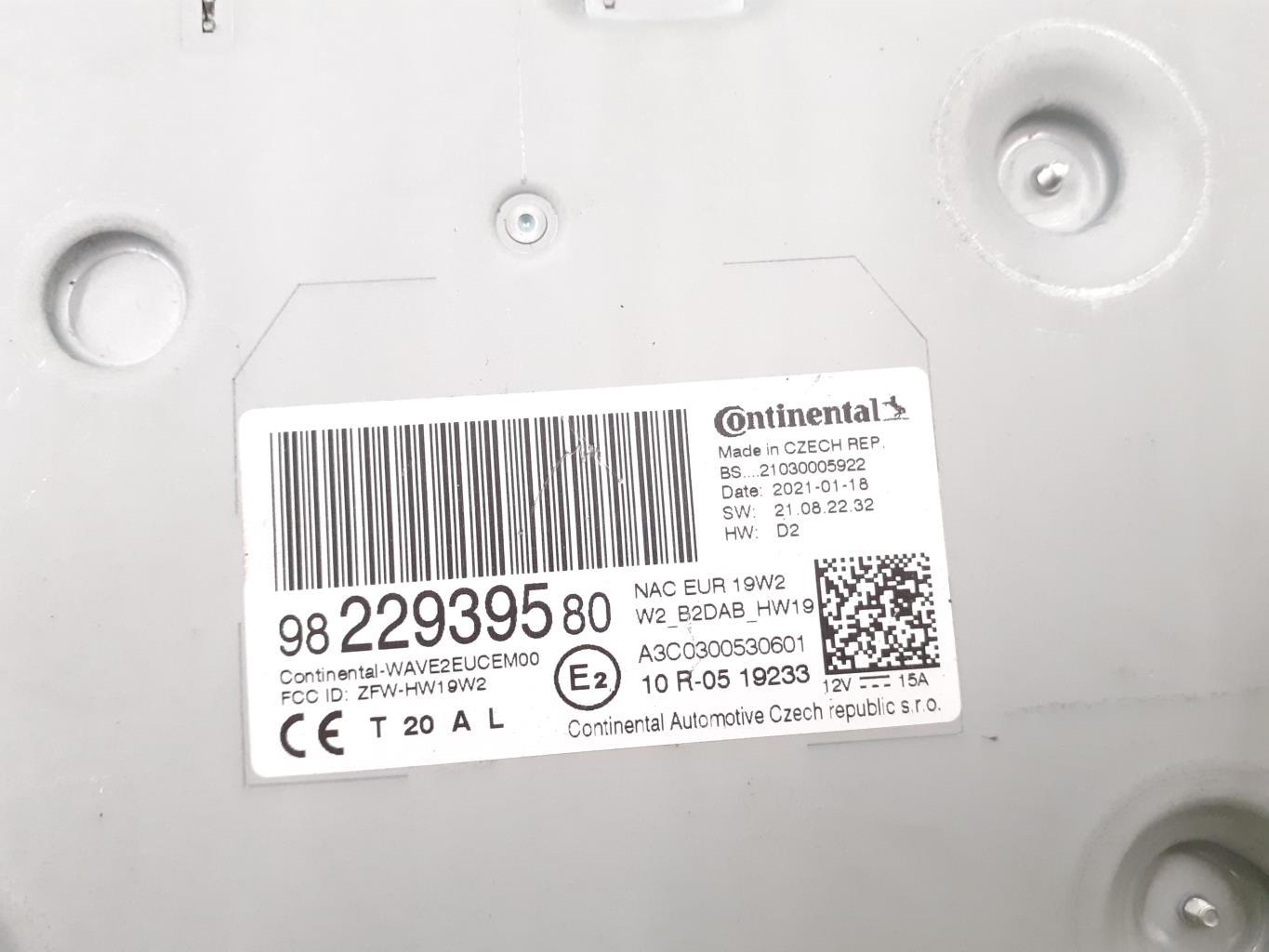 Autoradio originale CITROEN C3 3 PHASE 2 Gasolina - 1