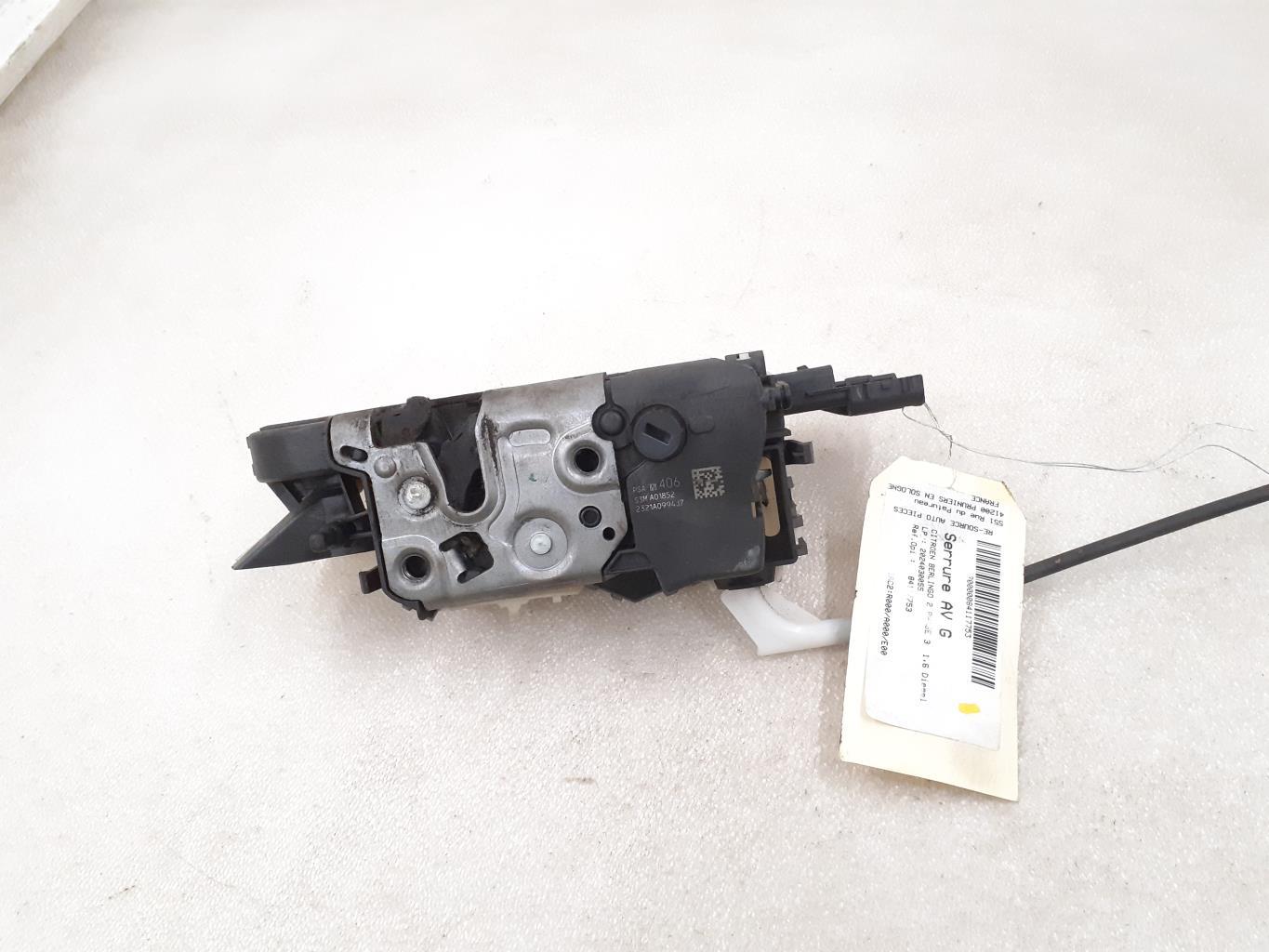 Serrure avant gauche CITROEN BERLINGO 2 PHASE 3 Diesel - 1