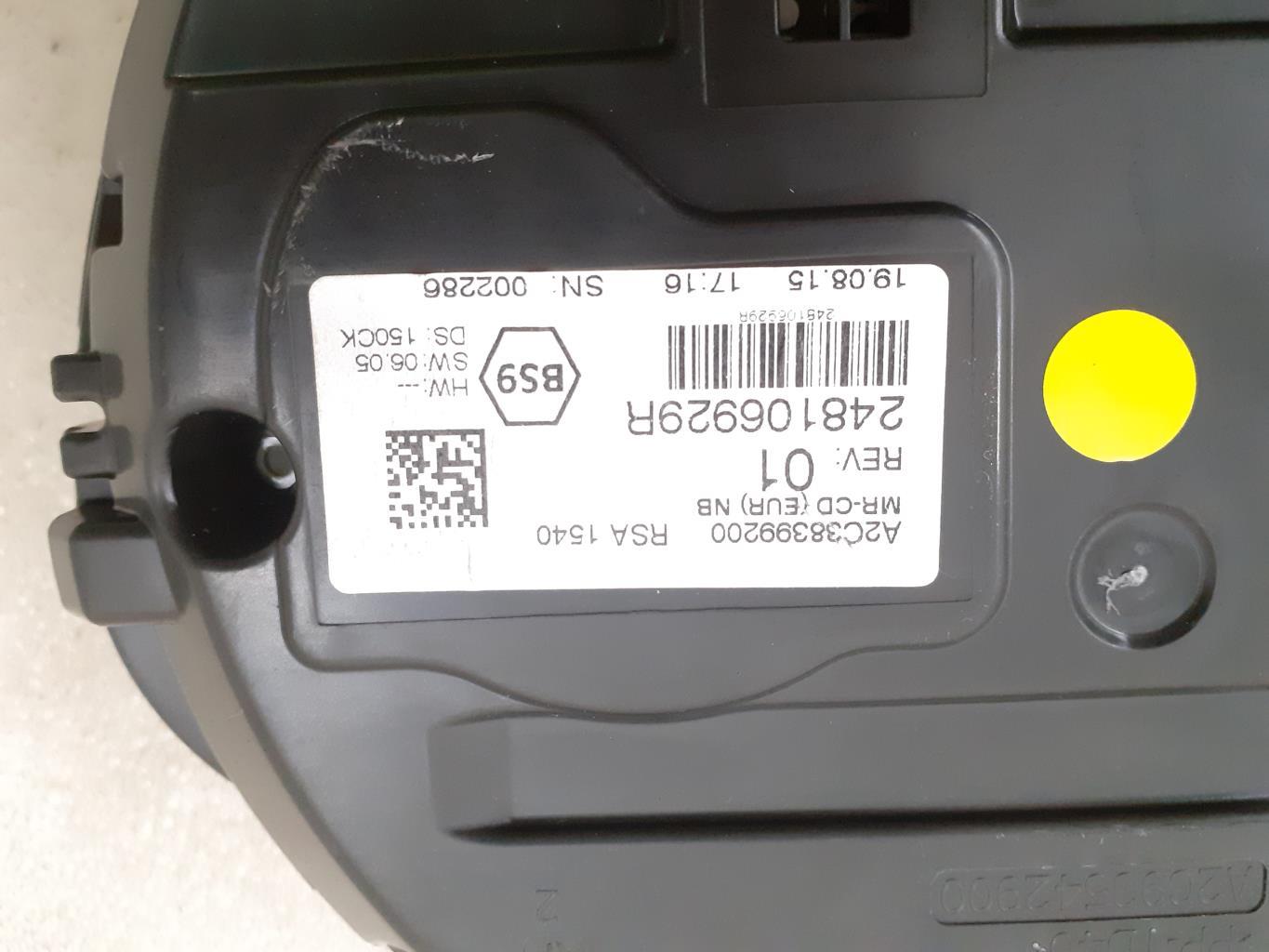 Compteur RENAULT TALISMAN Diesel - 1