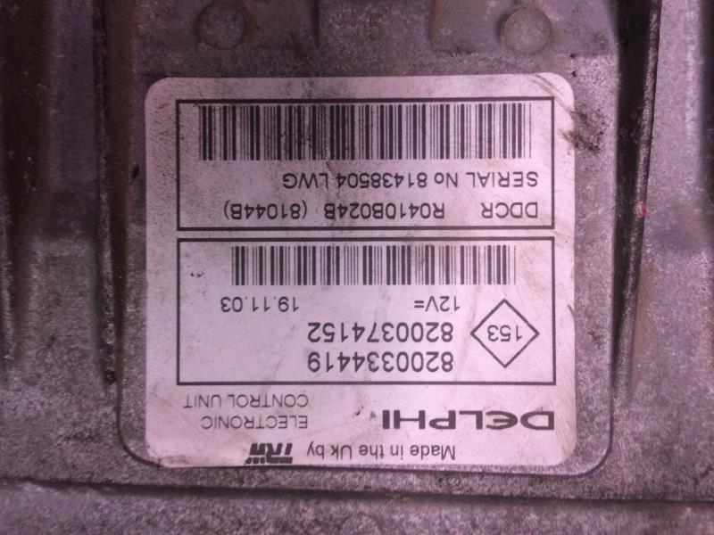 Calculateur RENAULT MEGANE 2 PHASE 1 Diesel - 1
