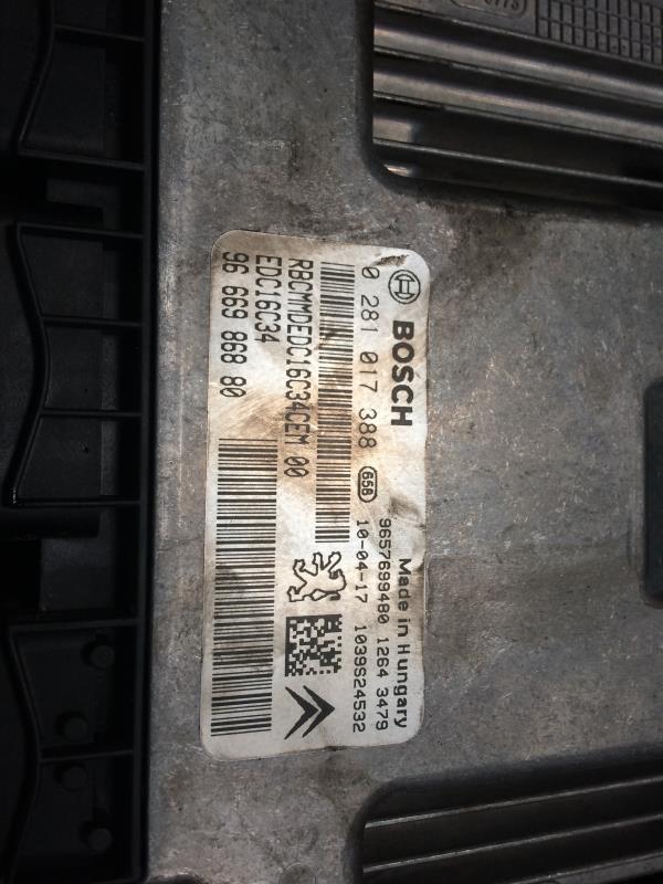 Calculateur CITROEN C3 2 PHASE 1 Diesel - 1