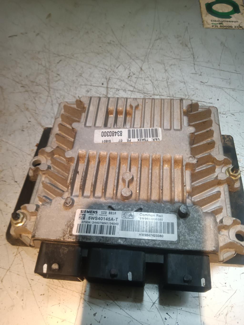 Calculateur PEUGEOT 307 PHASE 1 Diesel - 1