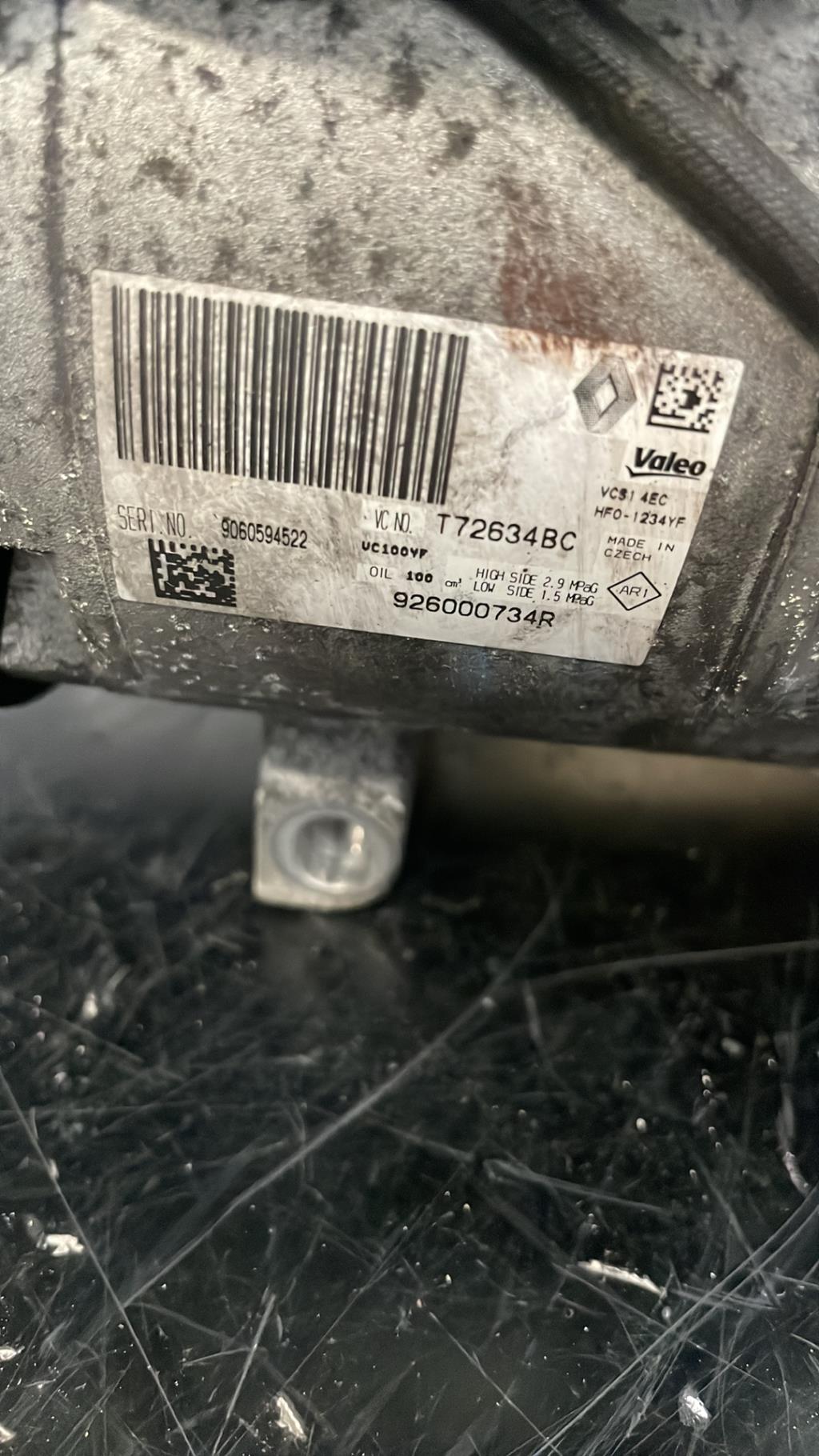 Compresseur clim RENAULT CLIO 4 PHASE 2 Essence - 1