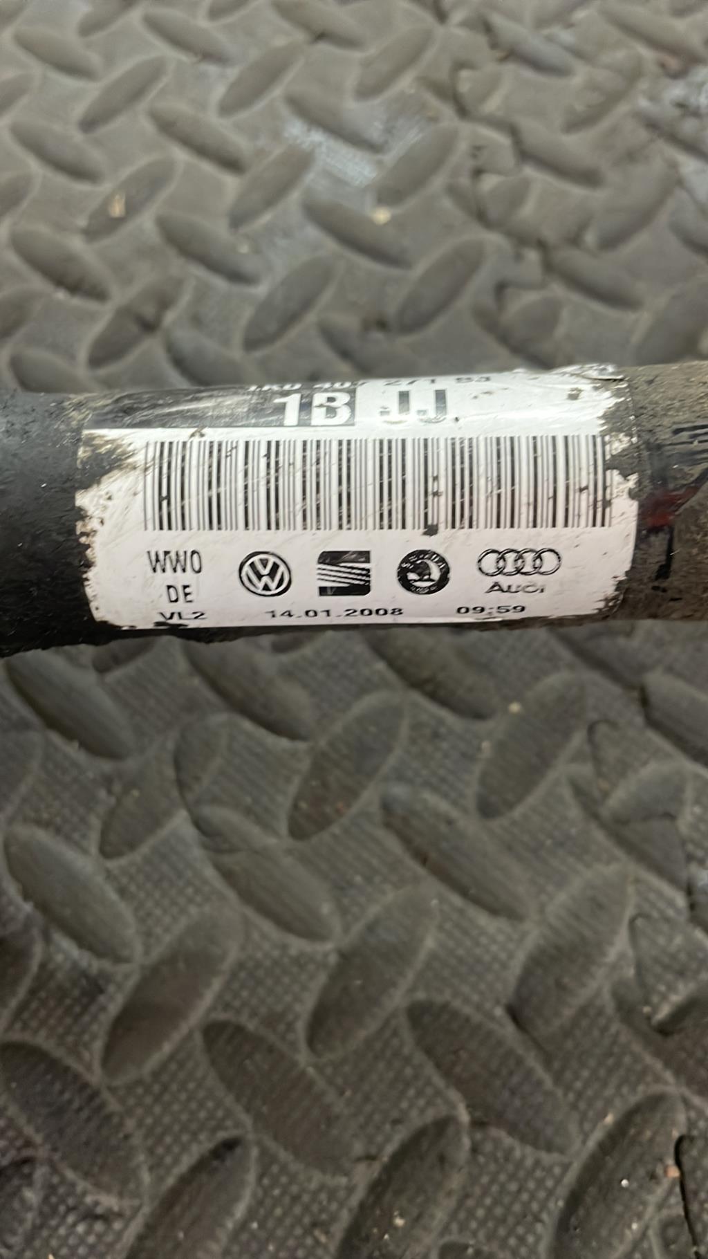 Cardan gauche (transmission) AUDI A3 2 SPORTBACK PHASE 1 Diesel - 1