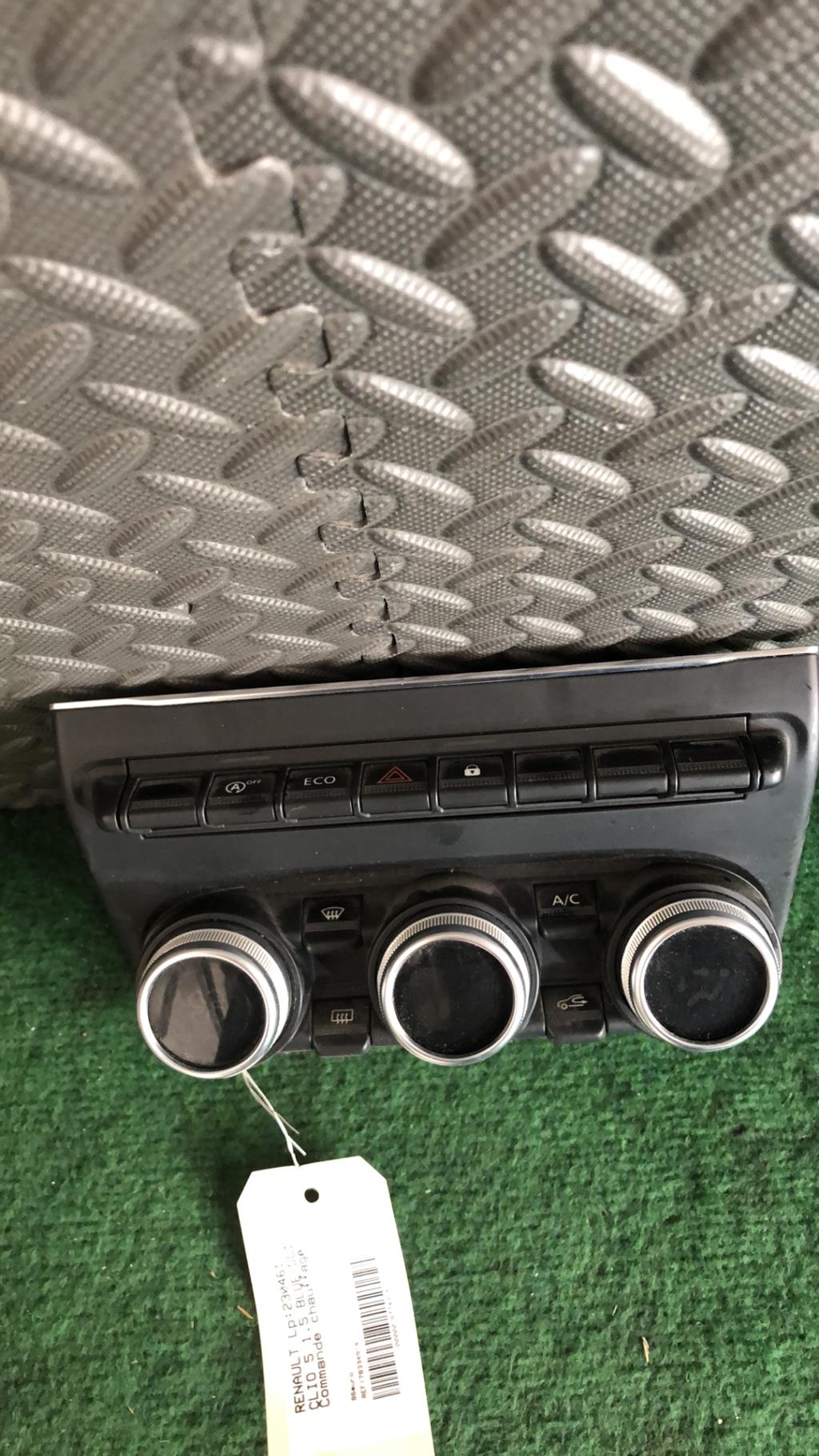 Commande chauffage RENAULT CLIO 5 PHASE 1 Diesel - 1