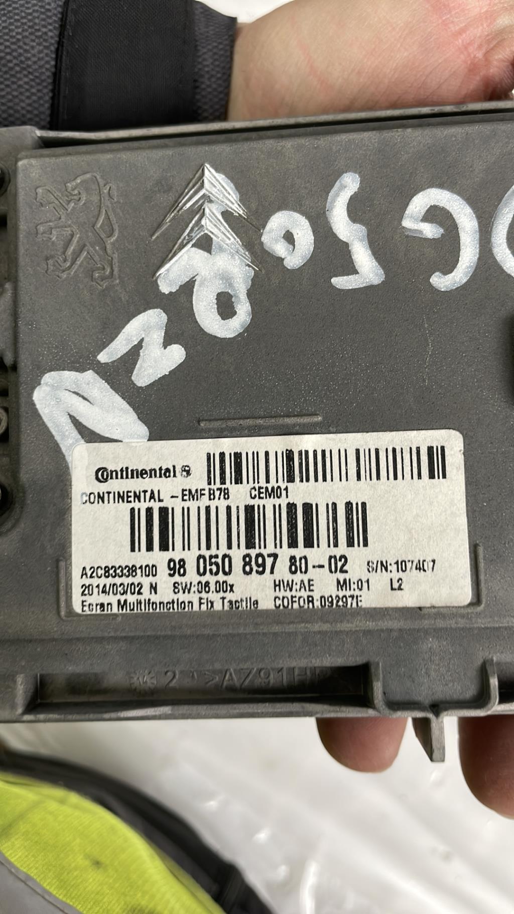 GPS CITROEN C4 GRAND PICASSO 2 PHASE 1 Diesel - 1