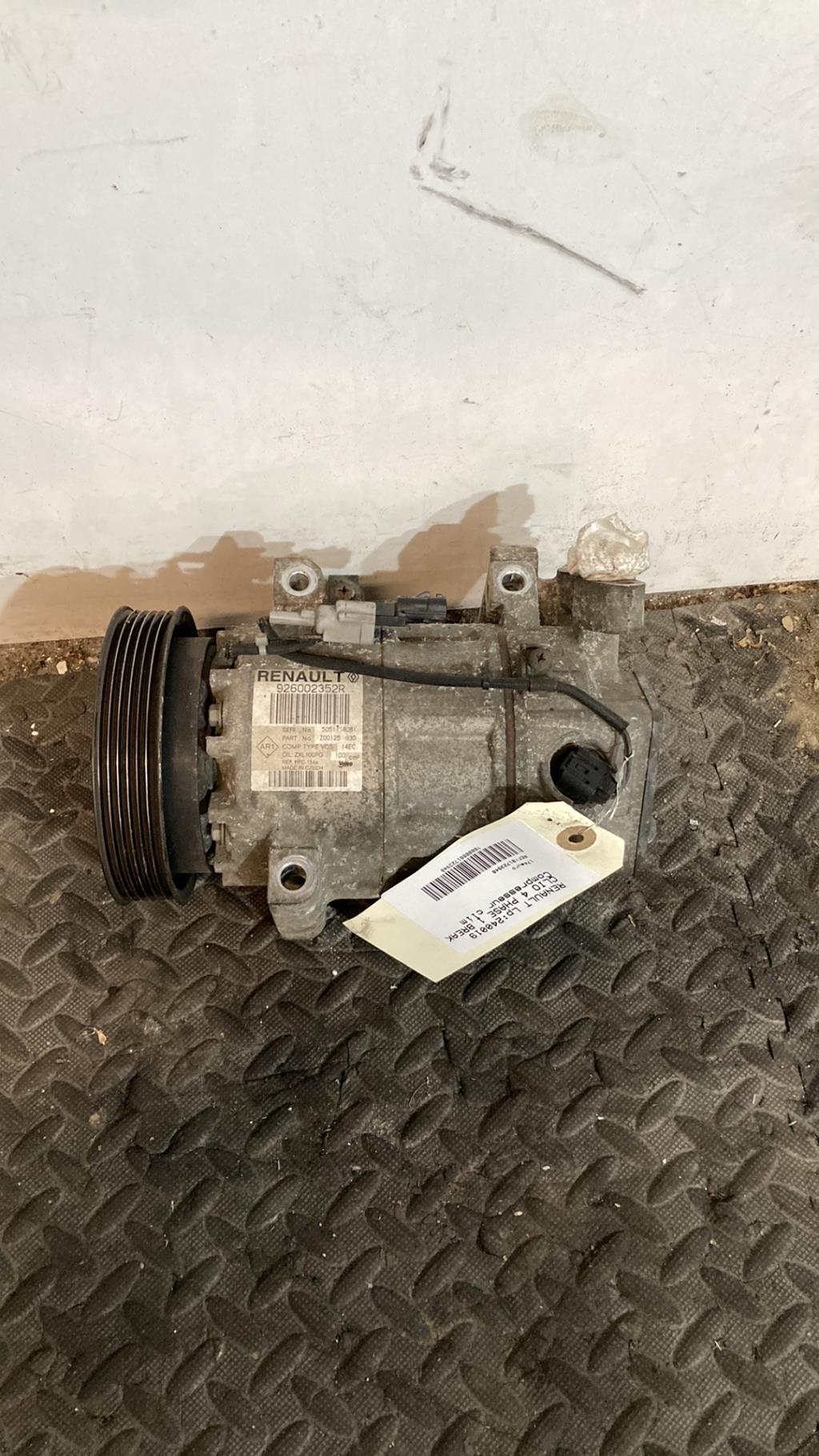Compresseur clim RENAULT CLIO 4 PHASE 1 BREAK Diesel - 1
