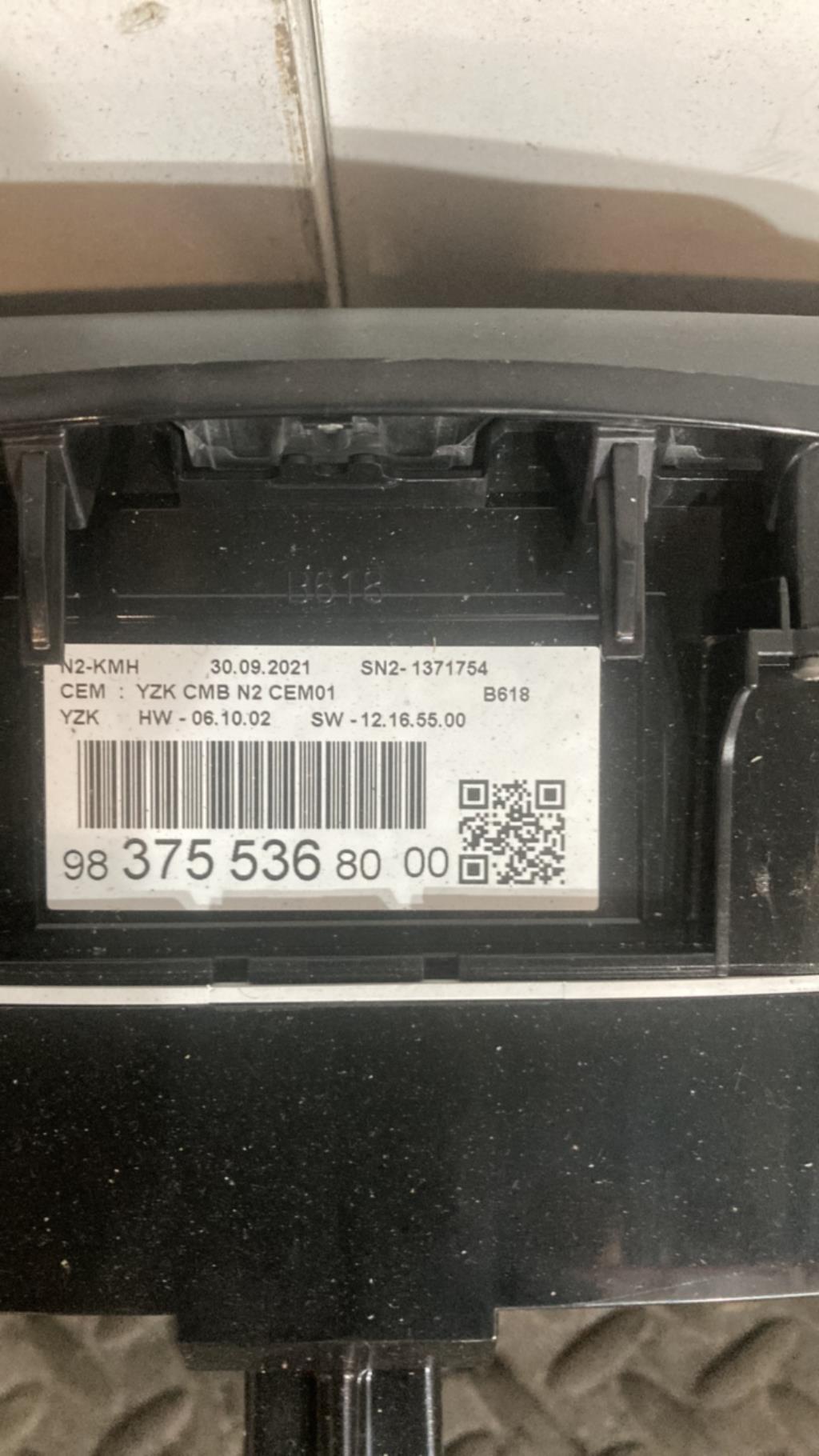 Compteur CITROEN C3 3 PHASE 2 Diesel - 1