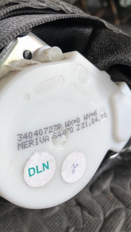 Ceinture avant droit OPEL MERIVA B PHASE 1 Essence - 1