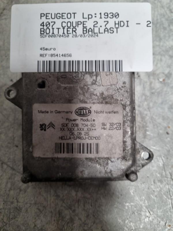 Boitier xenon PEUGEOT 407 COUPE Diesel - 1