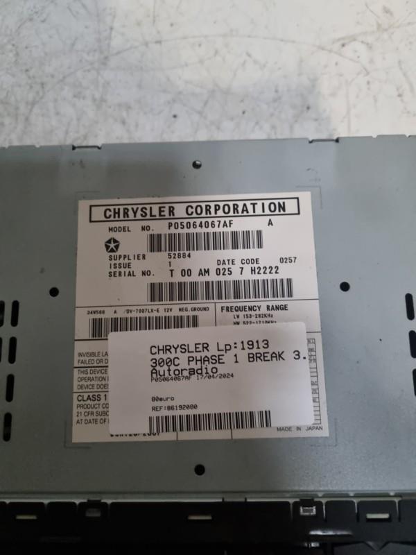 Autoradio CHRYSLER 300C PHASE 1 BREAK Diesel - 1