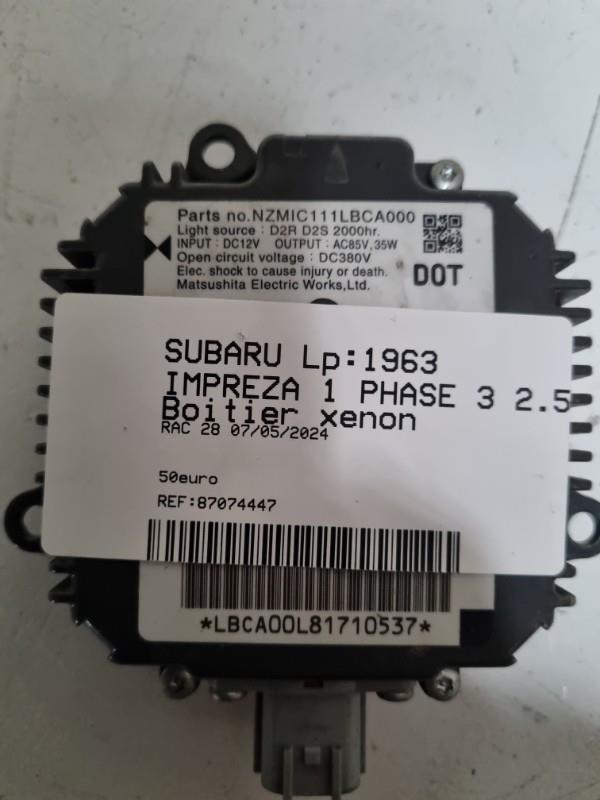 Boitier xenon SUBARU IMPREZA 1 PHASE 3 Essence - 1